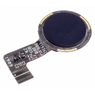 Fingerprint Sensor Flex Cable For Wiko View 3 Pro Black By - Maxbhi Com