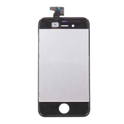 Lcd With Touch Screen For Apple Iphone 4s Black By - Maxbhi Com