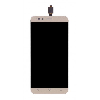Lcd With Touch Screen For Intex Aqua Trend White By - Maxbhi Com