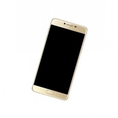 Lcd Frame Middle Chassis For Samsung Galaxy C9 Black By - Maxbhi Com
