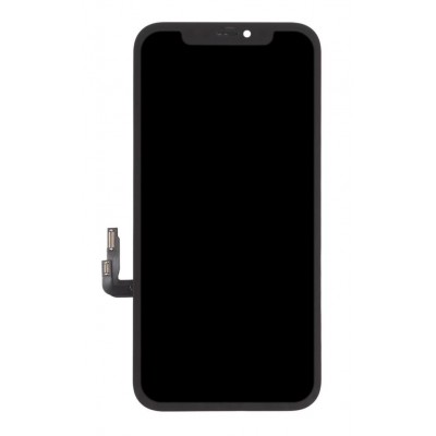 Lcd With Touch Screen For Apple Iphone 12 Black By - Maxbhi Com