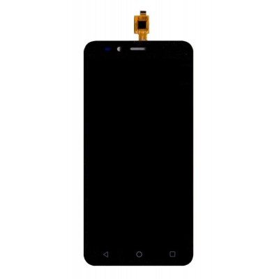 Lcd With Touch Screen For Intex Aqua Trend Black By - Maxbhi Com