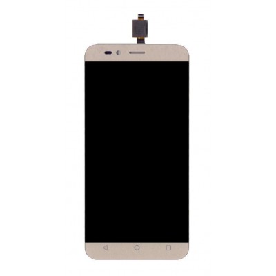 Lcd With Touch Screen For Intex Aqua Trend Champagne By - Maxbhi Com