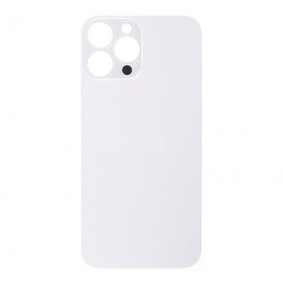 Back Panel Cover For Apple Iphone 13 Pro Max Silver - Maxbhi Com