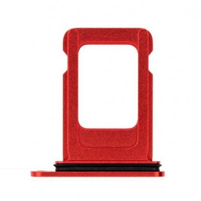 Sim Card Holder Tray For Apple Iphone 12 Red - Maxbhi Com