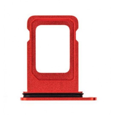Sim Card Holder Tray For Apple Iphone 12 Red - Maxbhi Com