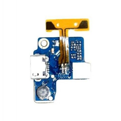 Charging Connector Flex Pcb Board For Micromax Canvas Fire 4 A107 By - Maxbhi Com