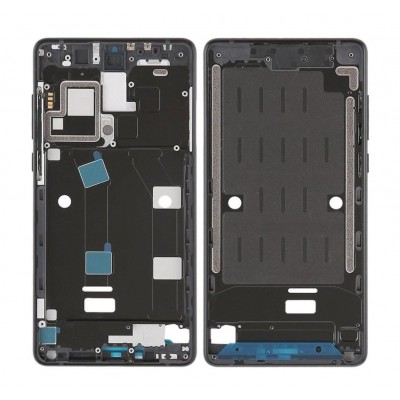 Lcd Frame Middle Chassis For Xiaomi Mi Mix Evo Black By - Maxbhi Com
