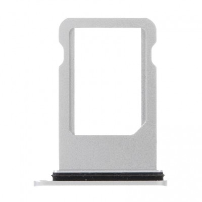Sim Card Holder Tray For Apple Iphone 8 Plus White - Maxbhi Com