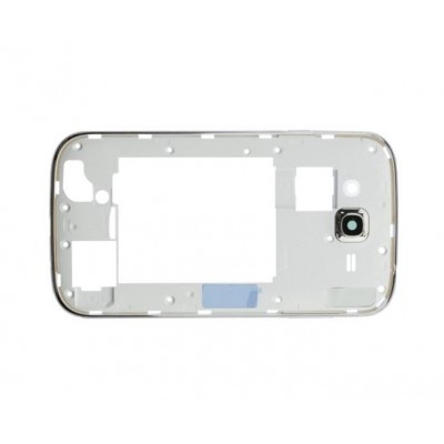 Lcd Frame Middle Chassis For Samsung Galaxy Grand Neo I9062 White By - Maxbhi Com