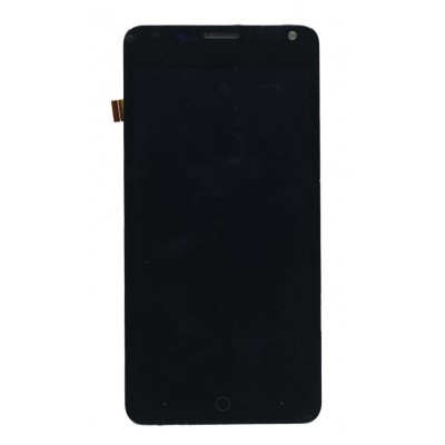 Lcd With Touch Screen For Panasonic P9 Black By - Maxbhi Com