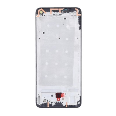 Lcd Frame Middle Chassis For Realme 7 Pro Black By - Maxbhi Com