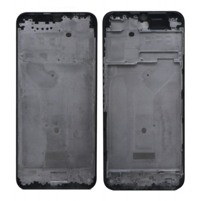 Lcd Frame Middle Chassis For Tecno Spark 8 Black By - Maxbhi Com