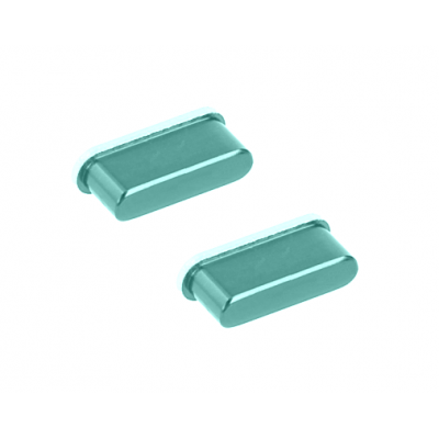 Volume Side Button Outer For Tecno Spark 8 Cyan By - Maxbhi Com