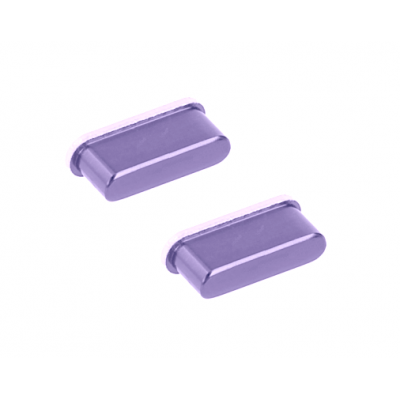 Volume Side Button Outer For Tecno Spark 8 Purple By - Maxbhi Com
