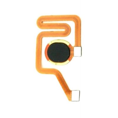 Fingerprint Sensor Flex Cable For Zte Blade 10 Prime Black By - Maxbhi Com