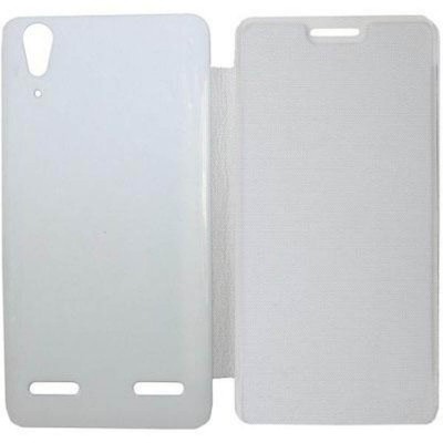 Flip Cover for Lenovo A6000 - Yellow by Maxbhi.com