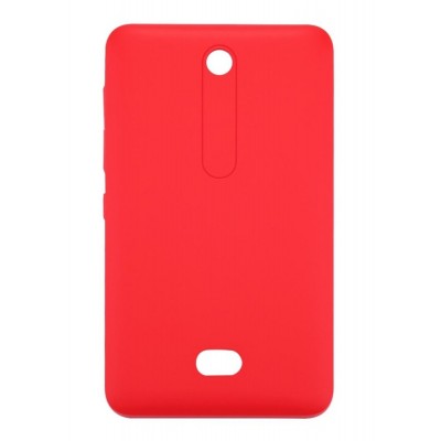 Back Panel Cover For Nokia Asha 501 Red - Maxbhi Com