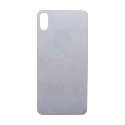 Back Panel Cover For Apple Iphone Xs Max Silver - Maxbhi Com