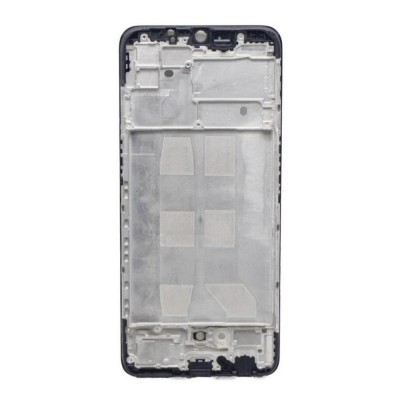 Lcd Frame Middle Chassis For Oppo F17 Black By - Maxbhi Com
