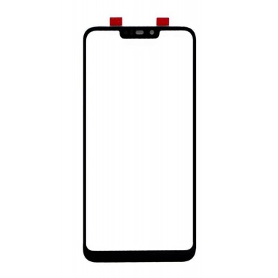 Replacement Front Glass For Asus Zenfone Max M2 Zb633kl Black By - Maxbhi Com
