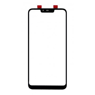 Replacement Front Glass For Asus Zenfone Max M2 Zb633kl Black By - Maxbhi Com