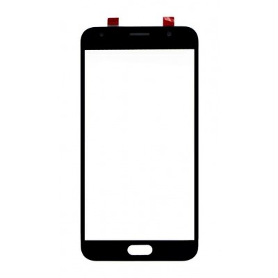Replacement Front Glass For Samsung Galaxy J7 Duo Black By - Maxbhi Com