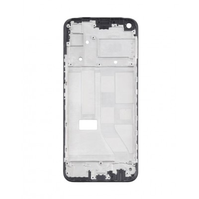 Lcd Frame Middle Chassis For Realme 7i Black By - Maxbhi Com