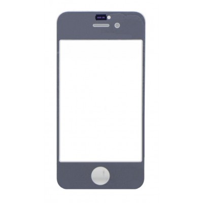 Replacement Front Glass For Apple Iphone 4s White By - Maxbhi Com