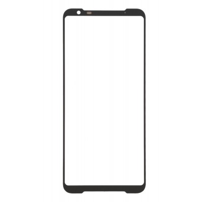 Replacement Front Glass For Asus Rog Phone 3 Strix Black By - Maxbhi Com