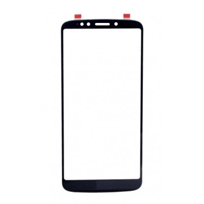 Replacement Front Glass For Motorola Moto E5 Plus Grey By - Maxbhi Com