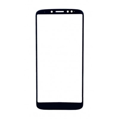 Replacement Front Glass For Motorola Moto E5 Plus Grey By - Maxbhi Com