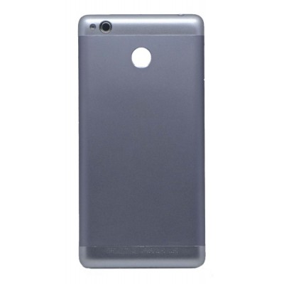 Back Panel Cover For Xiaomi Redmi 3s Prime Grey - Maxbhi Com
