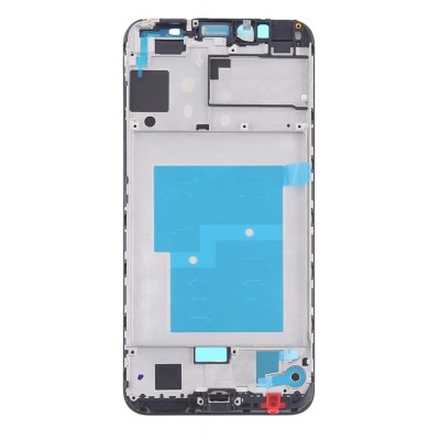 Lcd Frame Middle Chassis For Huawei Y6 Prime 2018 Black By - Maxbhi Com