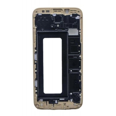 Lcd Frame Middle Chassis For Samsung Galaxy J7 Pro Gold By - Maxbhi Com