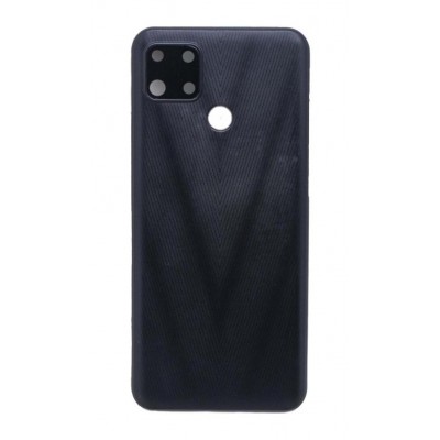 Back Panel Cover For Realme Narzo 20 Black - Maxbhi Com