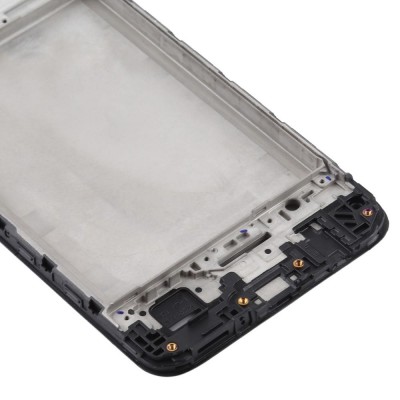 Lcd Frame Middle Chassis For Samsung Galaxy M31 Prime Black By - Maxbhi Com