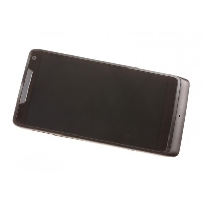 Lcd Frame Middle Chassis For Motorola Razr I Xt890 White By - Maxbhi Com
