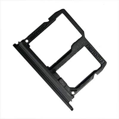 Sim Card Holder Tray For Lg Q7 Black - Maxbhi Com
