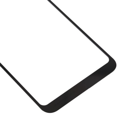 Replacement Front Glass For Lg Q7 Black By - Maxbhi Com