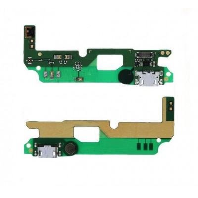 Charging Connector Flex Pcb Board For Alcatel A3 By - Maxbhi Com