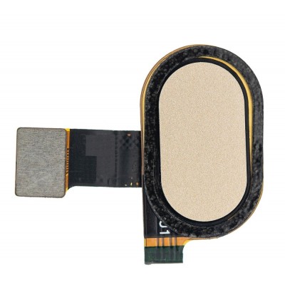 Fingerprint Sensor Flex Cable For Motorola Moto E4 Usa Gold By - Maxbhi Com