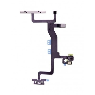 Power Button Flex Cable For Apple Iphone 6s 128gb On Off Flex Pcb By - Maxbhi Com