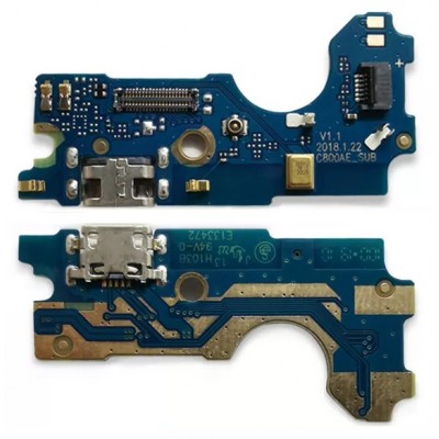 Charging Connector Flex Pcb Board For Wiko View2 By - Maxbhi Com