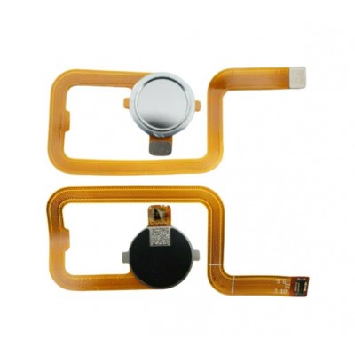 Fingerprint Sensor Flex Cable For Blu Vivo Xi Plus Silver By - Maxbhi Com
