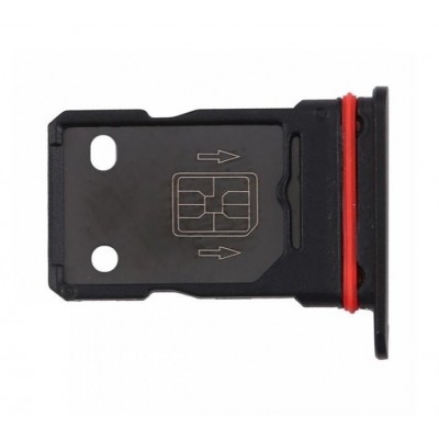 Sim Card Holder Tray For Oneplus 9r Black - Maxbhi Com