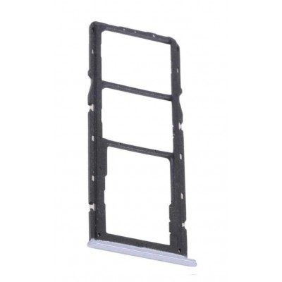 Sim Card Holder Tray For Realme C12 Silver - Maxbhi Com