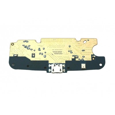 Charging Connector Flex Pcb Board For Blu View Mega By - Maxbhi Com