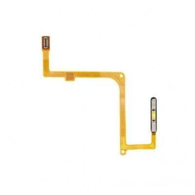 Fingerprint Sensor Flex Cable For Honor View30 Pro Black By - Maxbhi Com