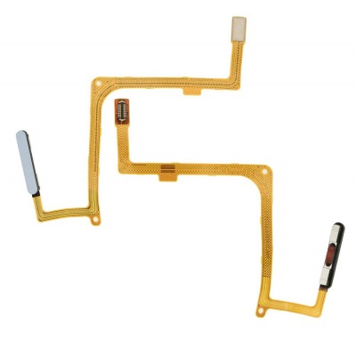 Fingerprint Sensor Flex Cable For Honor View30 Pro White By - Maxbhi Com
